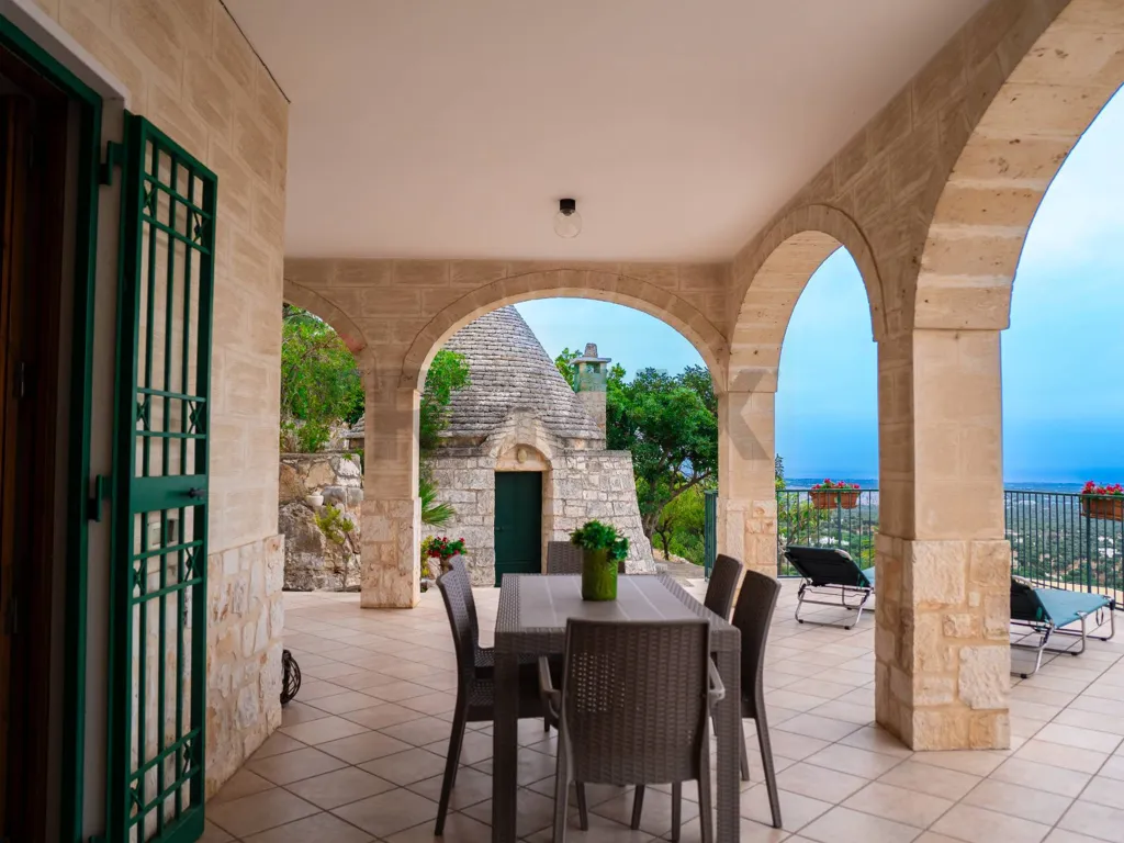 Terrasse - Villa with Panoramic View in Fasano