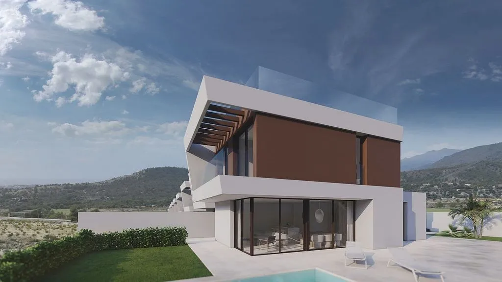 Piscine - Modern Villa with Pool in Finestrat