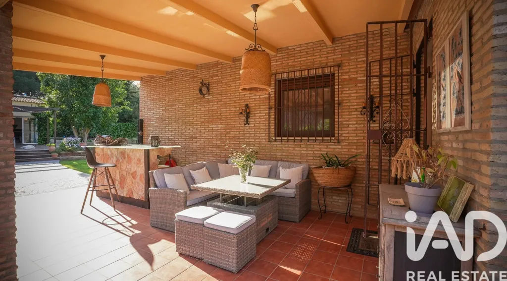 Terrasse - Rustic House with Golf View in Huelva