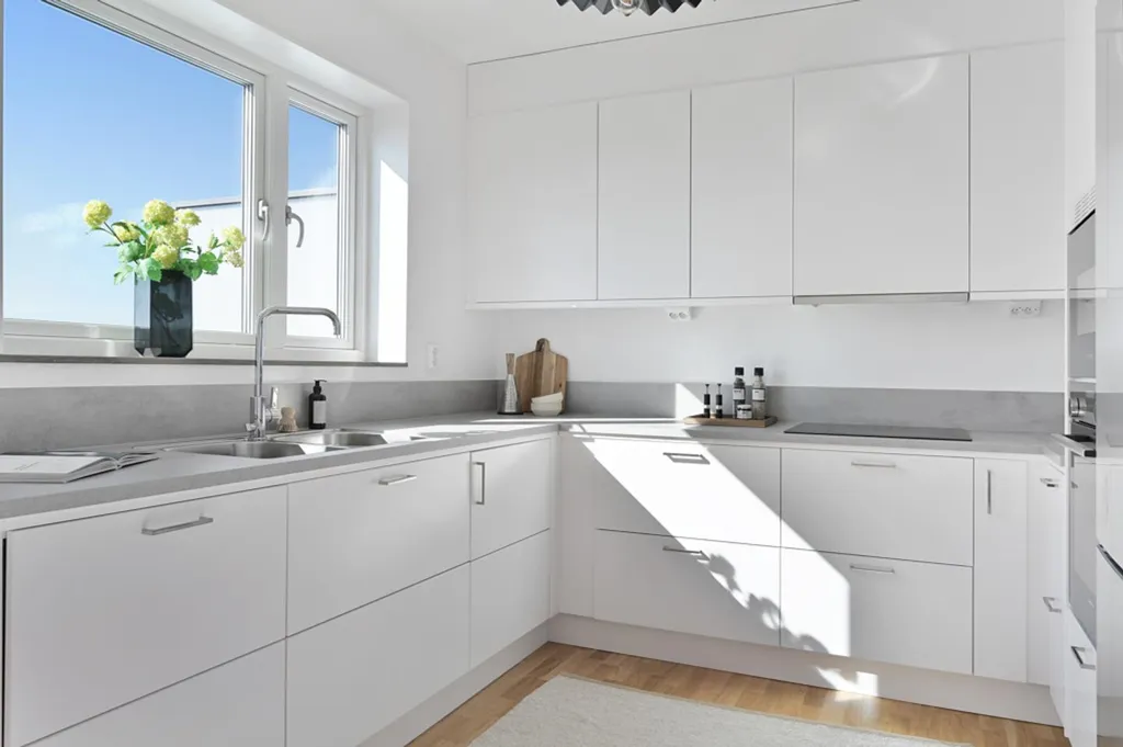 Köök - Apartment with Balcony in Solna