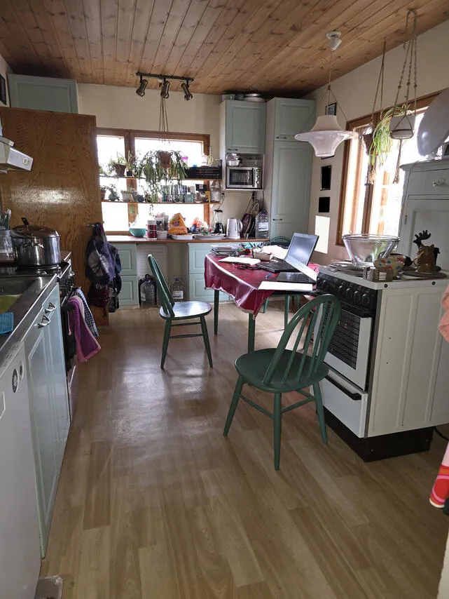 Cuisine - Foreclosure Apartment with Garden in Sastamala