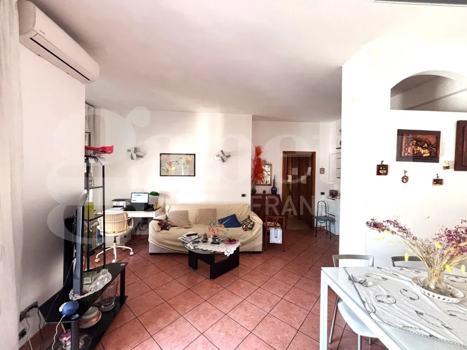Séjour - Apartment with Balconies in Central Naples