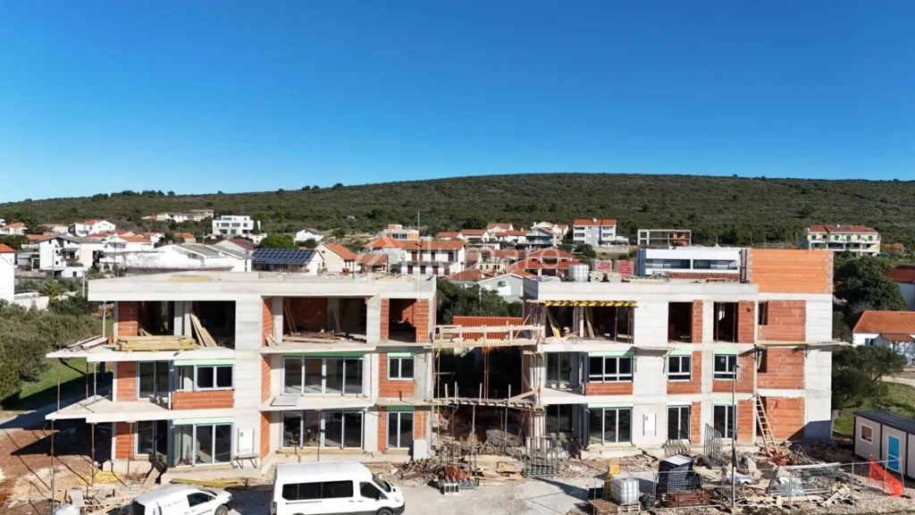 Vista aerea - Penthouses with Sea View near Zadar
