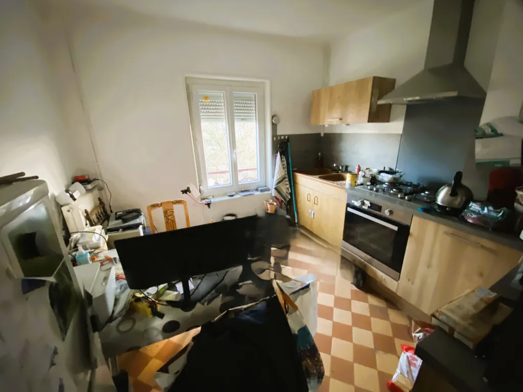 Cuisine - Maison Viagère avec Jardin à Guingamp
