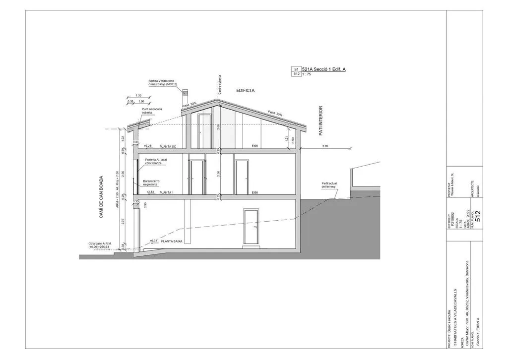 Plaan - New Detached House with Terrace in Viladecavalls