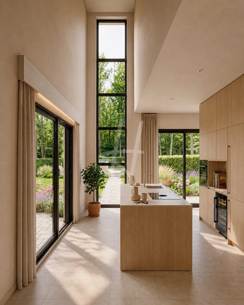 Cuisine - Villa Contemporaine avec Terrasses à Rozérieulles