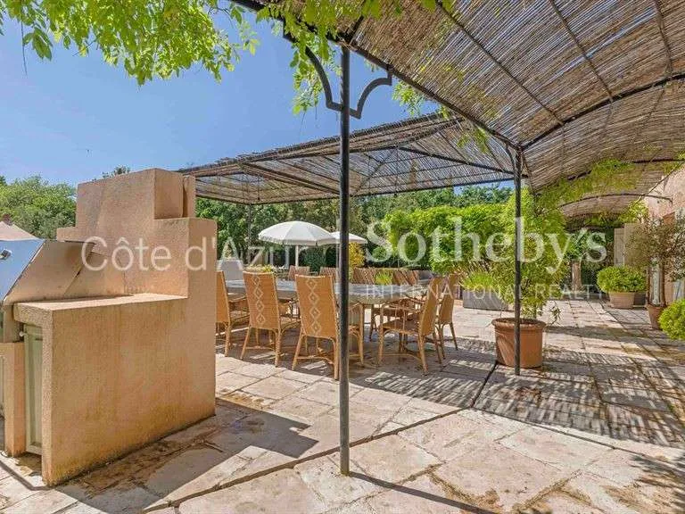 Terrasse - Villa Provençale avec Piscine à Ramatuelle