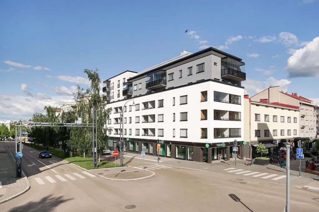 Exterior - Compact One-Bedroom Flat with Balcony in Jyväskylä Centre