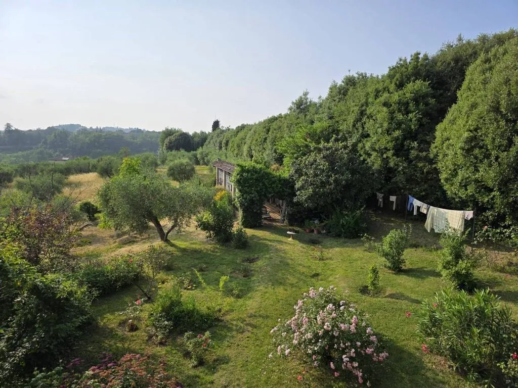 Garden - Baroque Villa with Private Garden in Siena