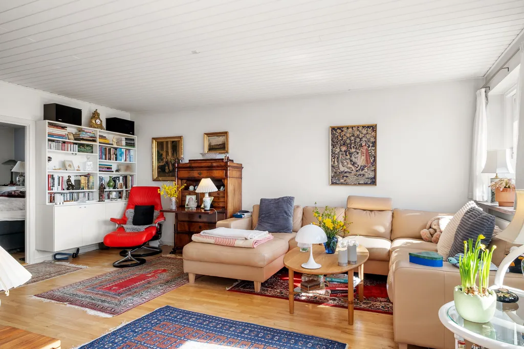 Soggiorno - Villa Apartment with French Doors in Holte