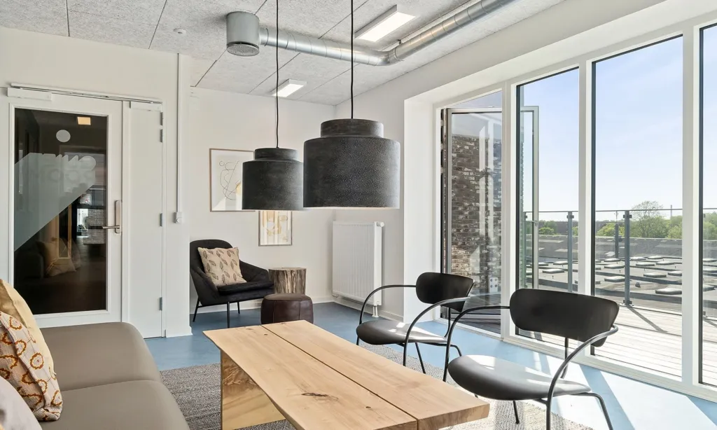 Living Room - 1-Bedroom Flat with Parking in Copenhagen SV