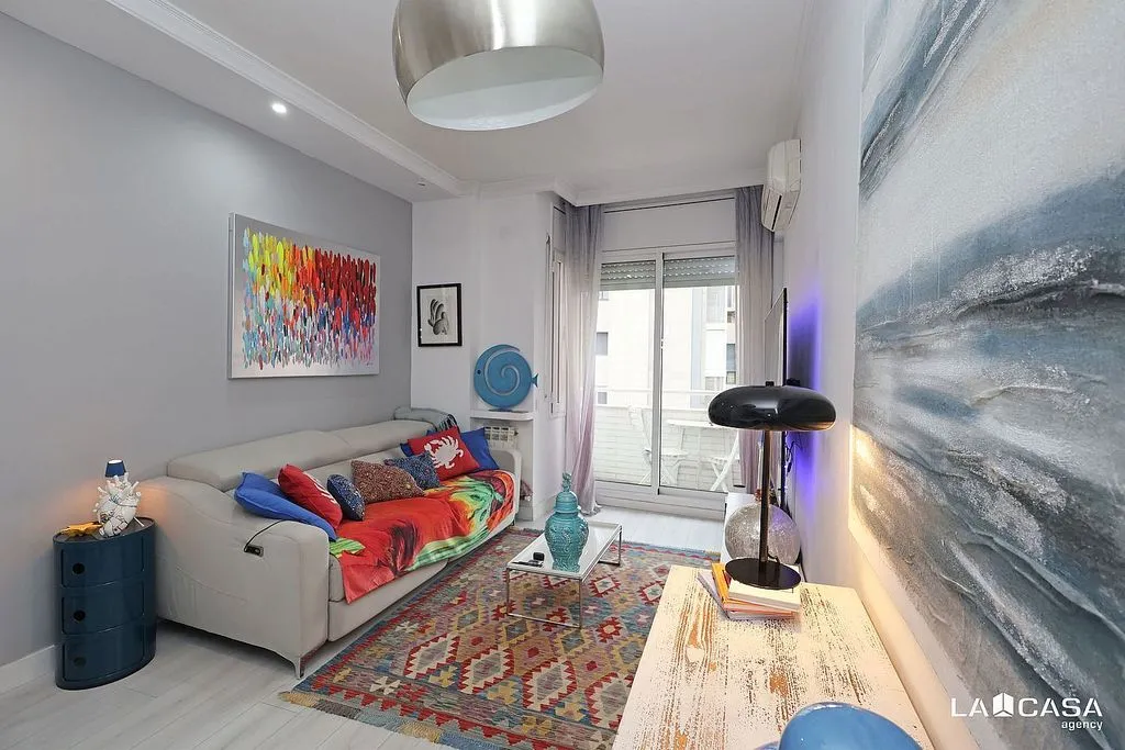 Séjour - Triplex Penthouse with Private Solárium in Santa Eulàlia