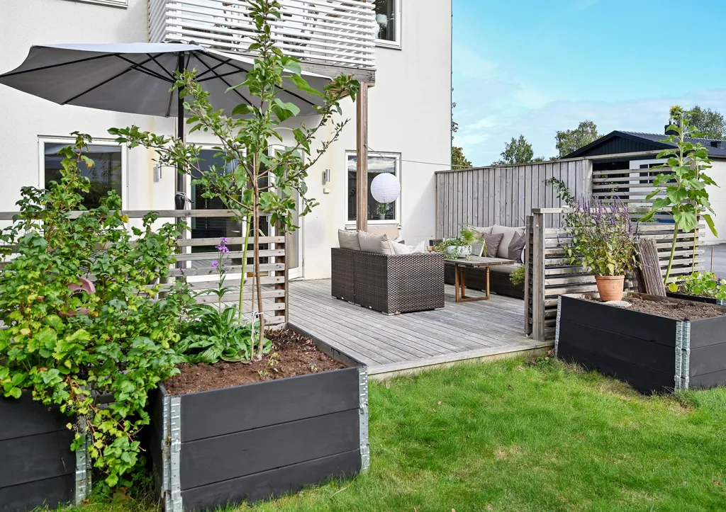 Jardin - Townhouse with Garden in Österskär
