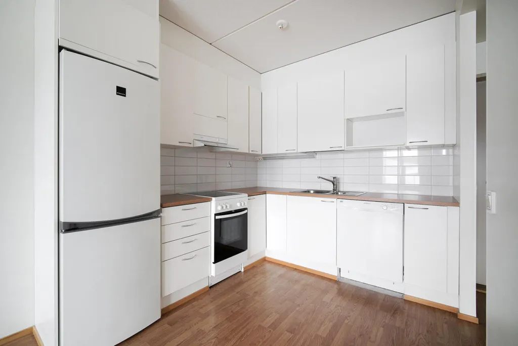 Kitchen - Apartment with Balcony in Keljo, Jyväskylä