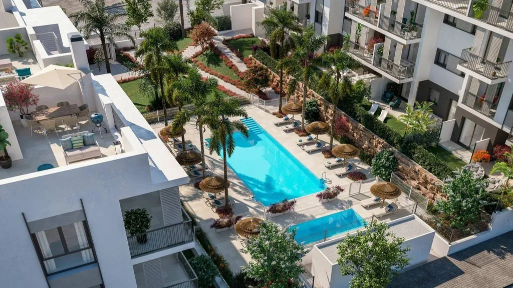 Õhuvaade - Luxury Flat with Sea View in Estepona