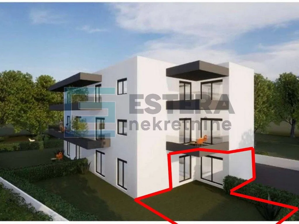 Studio Apartment with Garden in Drage, Pakoštane