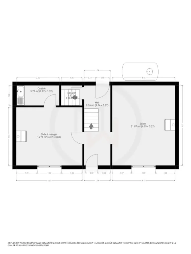 Plaan - Renovatable House with Garden in Wonck