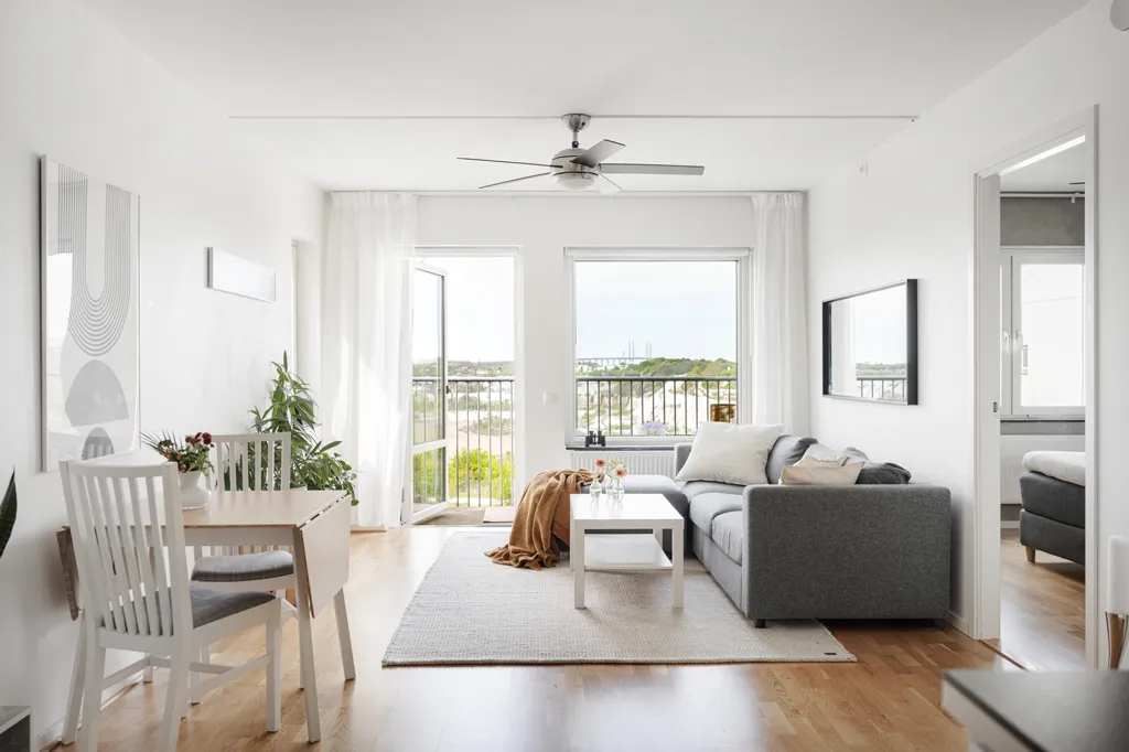 Séjour - Apartment with Panoramic View in Malmö
