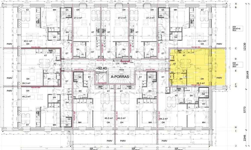 Plan - Appartement à Rovaniemi