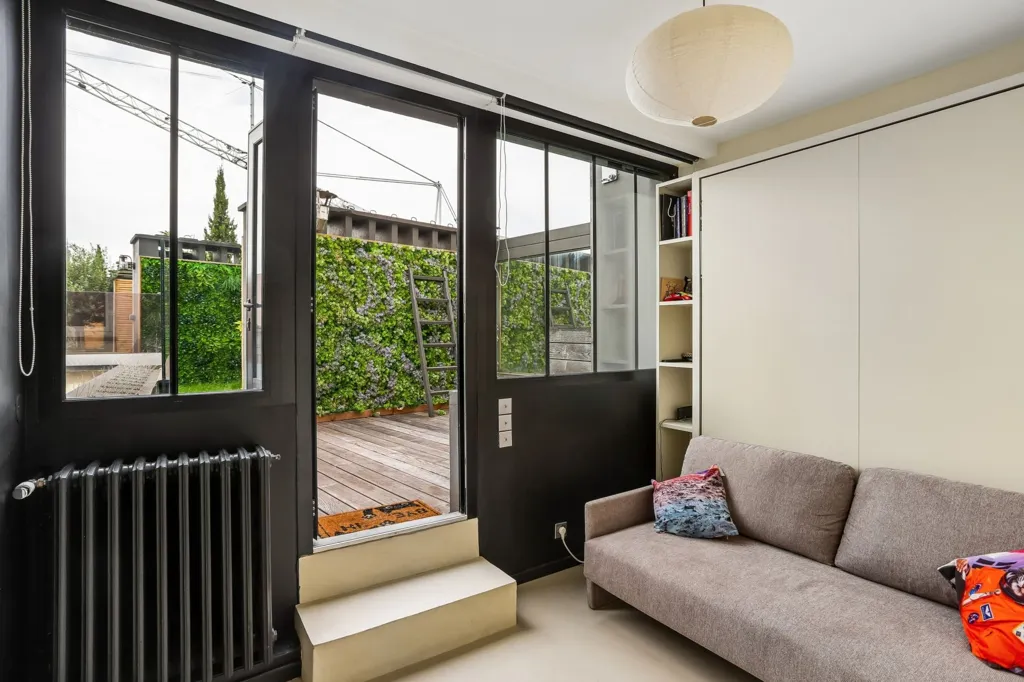 Séjour - Appartement Luxe avec Terrasse à La Muette