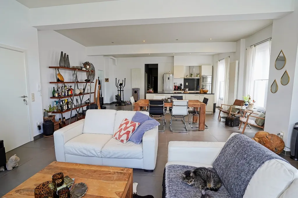 Soggiorno - Apartment with Private Garden in Buggenhout