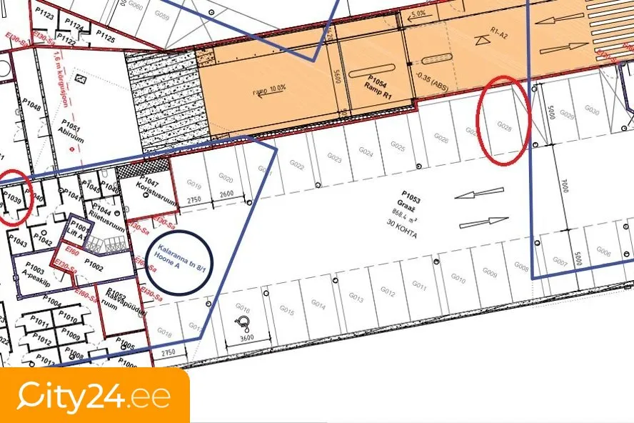 Plan - Penthouse with South-Facing Balcony in North Tallinn