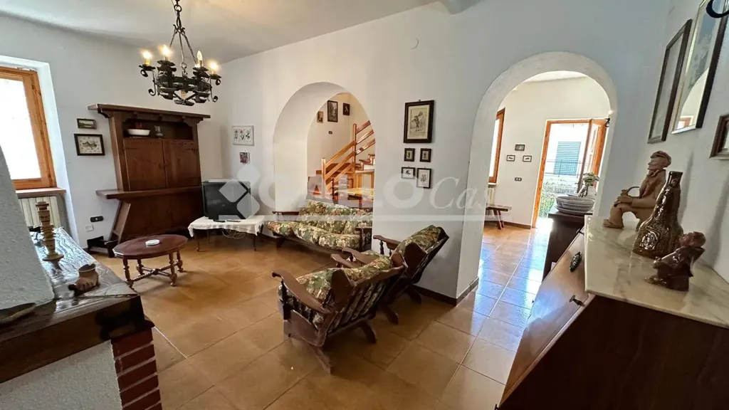 Living Room - Villa with Multiple Apartments near Camigliatello Silano