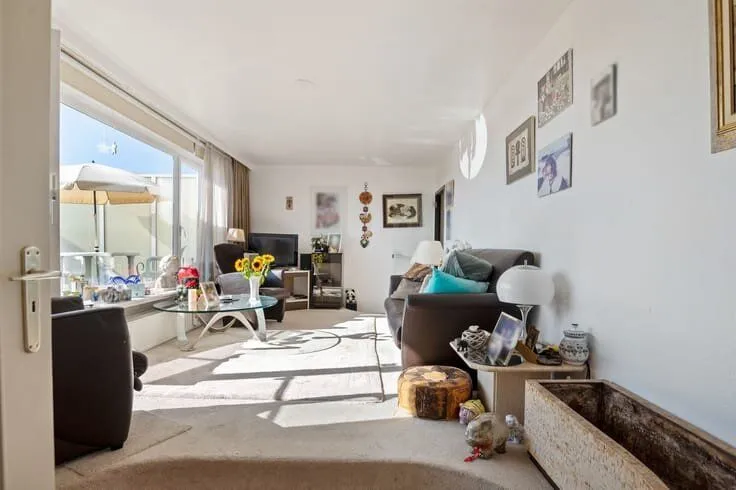 Soggiorno - Apartment with Canal View in Deurne, Antwerp