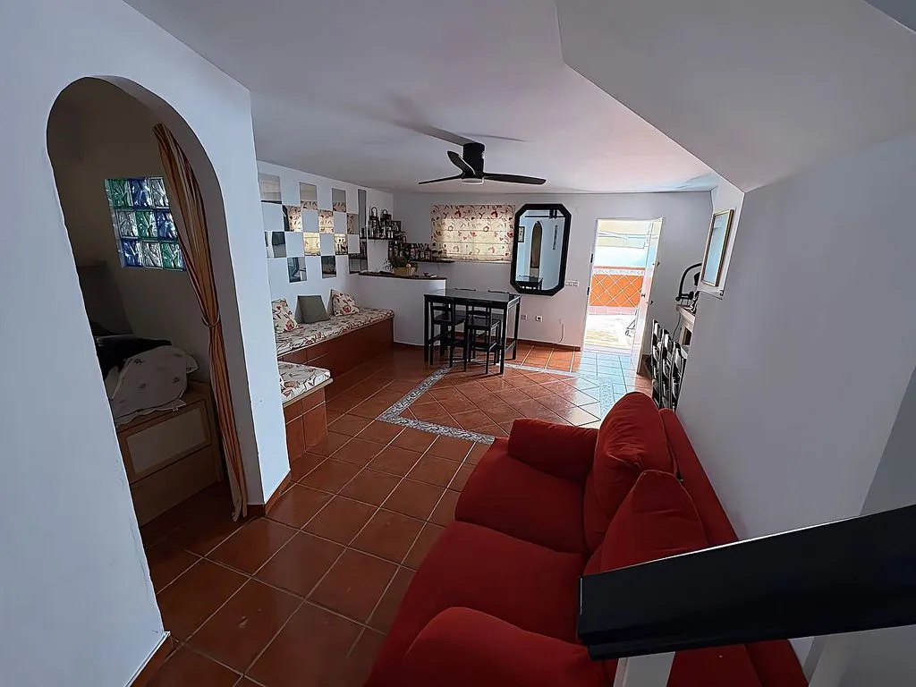 Séjour - Terraced Semi-detached House with Pool in Viña Málaga