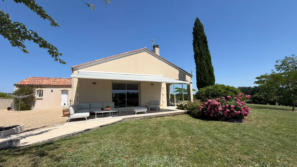 Extérieur - Maison contemporaine avec piscine au Sud-Ouest de Bergerac