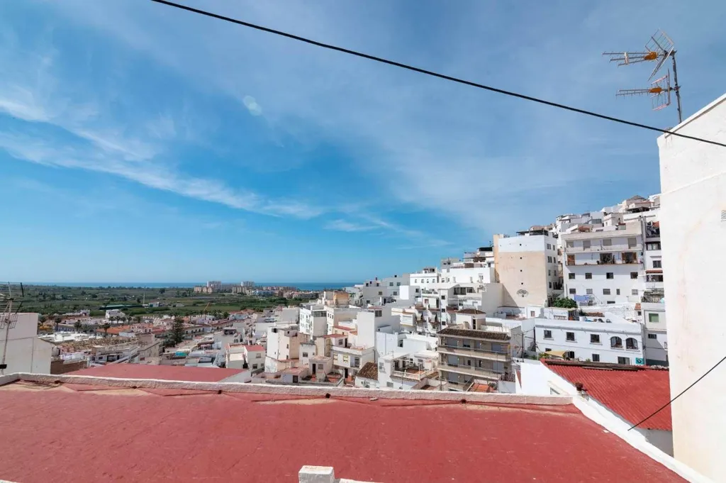 Balcony - Chalet with Terrace in Salobreña's Old Town