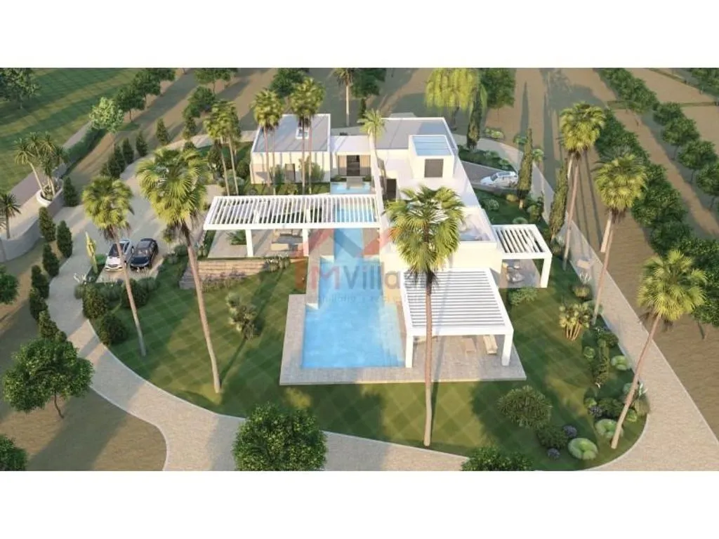 Vue aérienne - Approved Project Land with Beach Proximity in Quarteira