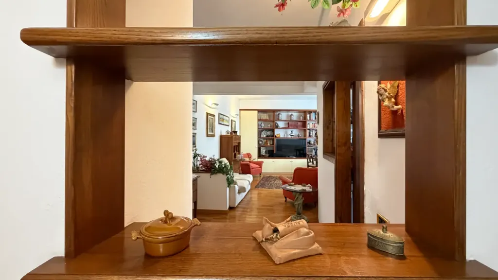 Soggiorno - Appartamento con terrazza e mansarda a Firenze