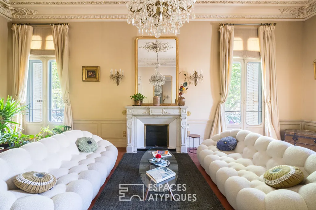 Elutuba - Haussmannian Flat with Garden in Lodève