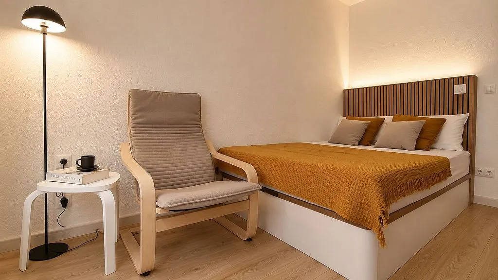 Chambres - 3-Bed Apartment with Lift in Eixample