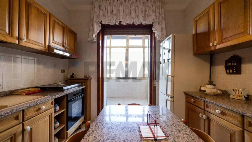 Köök - Spacious Apartment with Terrace in Bari