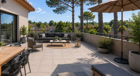 Terrass - Penthouse Apartment with Terrace in Sanguinet