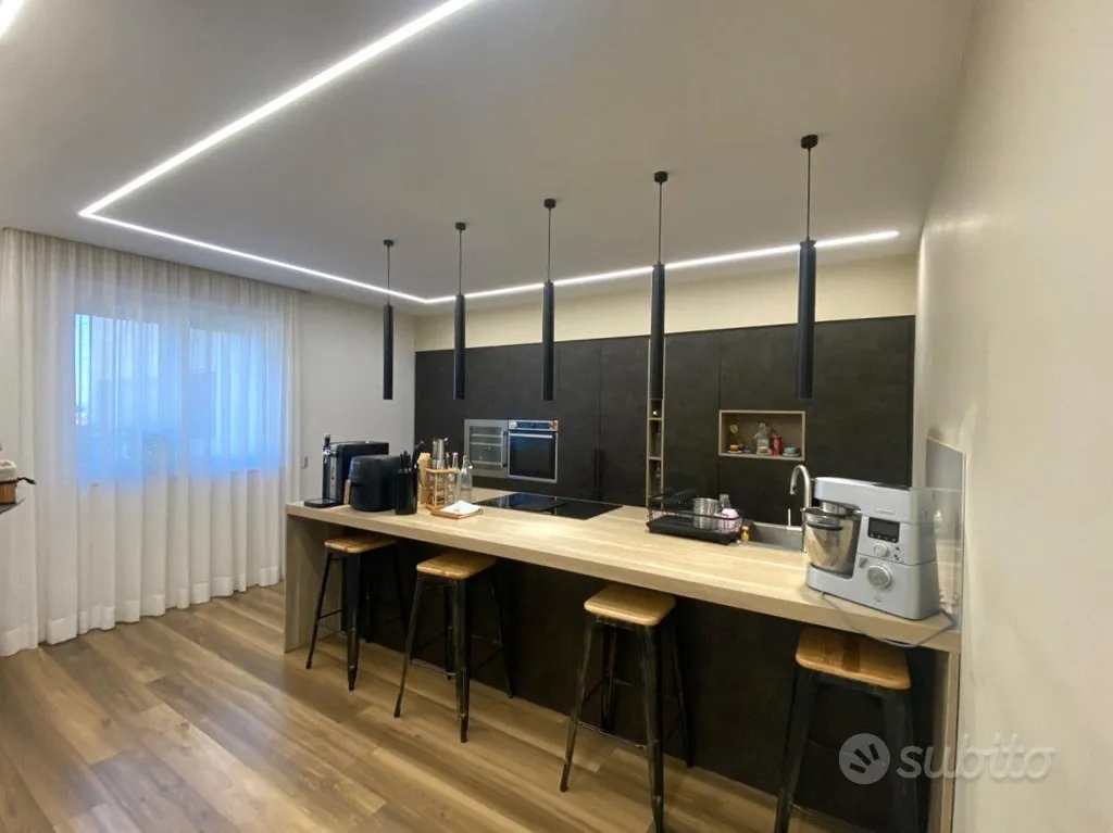 Köök - Luxury Residence with Private Garden in Matera