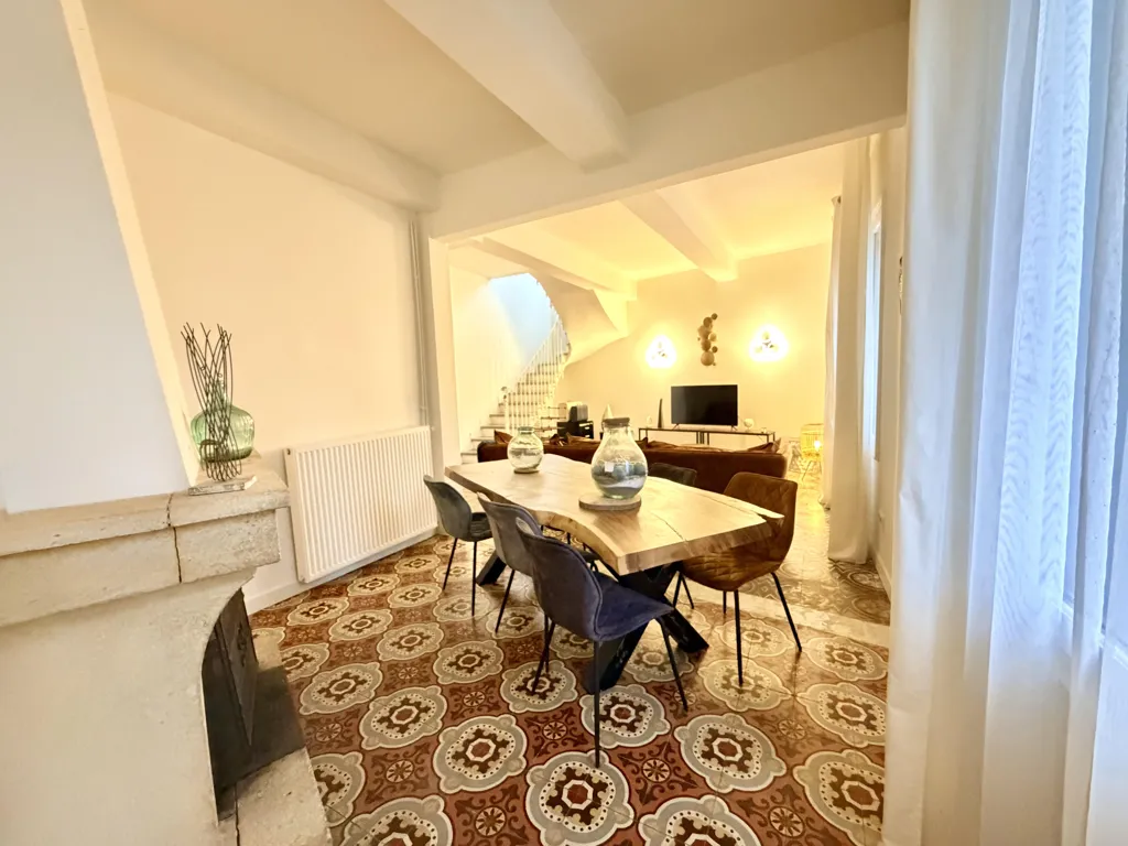 Salle à manger - Maison Bourgeoise avec Piscine au Centre de Bessan