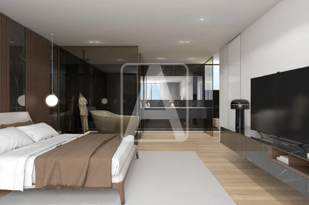 Bedrooms - Modern Villa with Sea View in Moraira