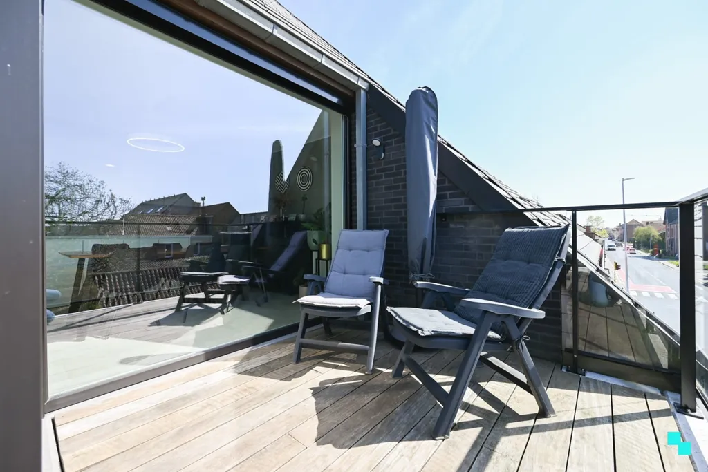 Balcon - Appartement Énergétique avec Terrasse à Sint-Eloois-Winkel