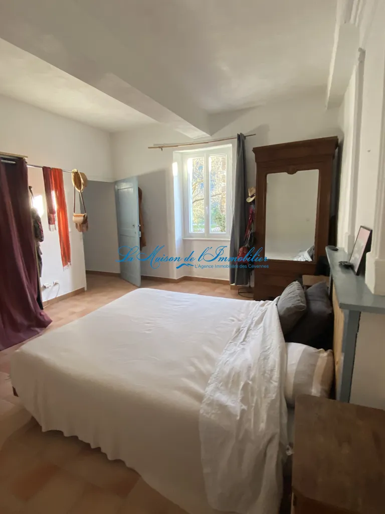 Chambres - Maison Cévénole avec Cour à L'Estréchure