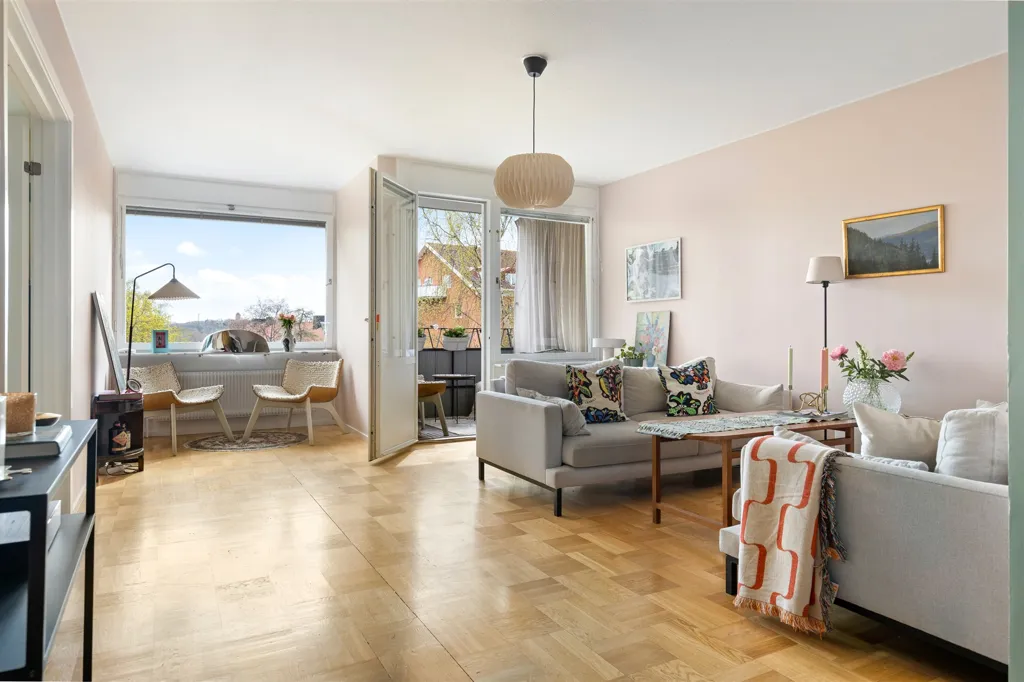 Elutuba - Stylish Apartment with South-Facing Balcony in Gärdet