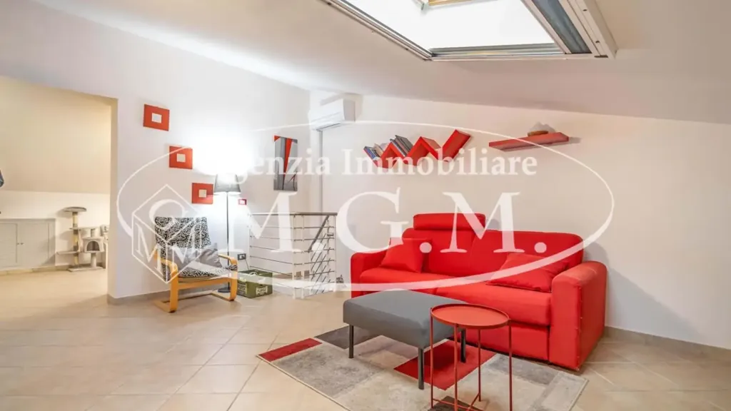 Séjour - Modernised Apartment with Mansard in Lavaiano