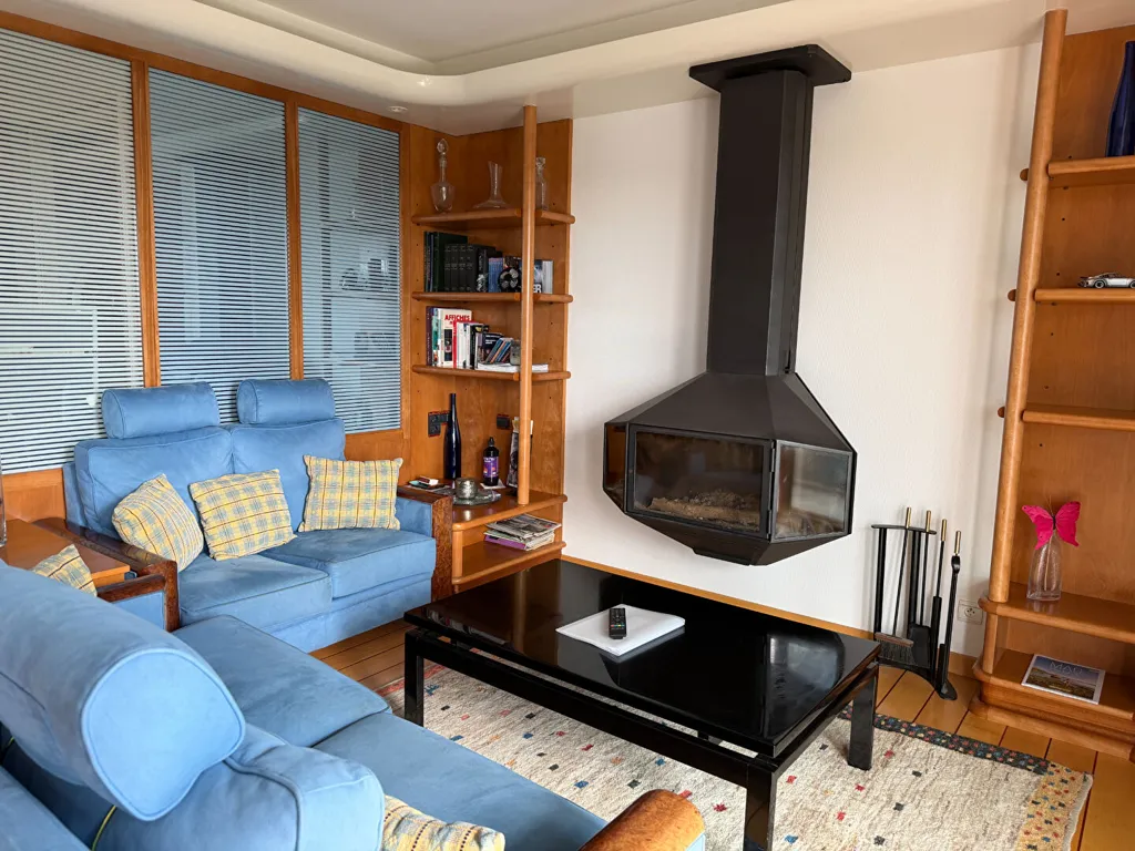 Soggiorno - Duplex Flat with Sea View in Bénodet