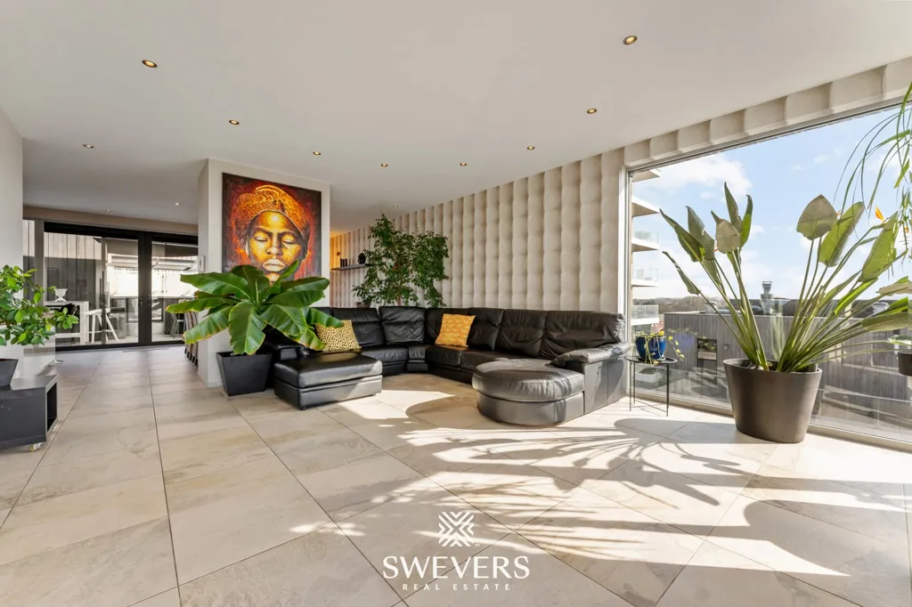 Séjour - Penthouse avec Terrasses à Hasselt