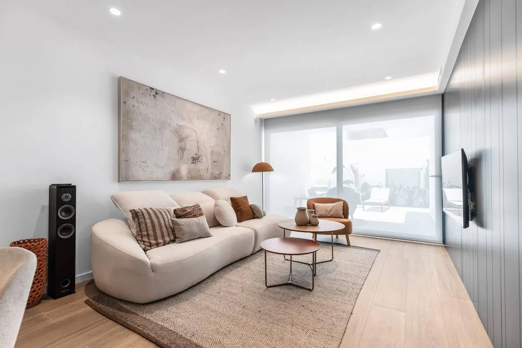 Séjour - Luxury Penthouse with Pool in Benitachell