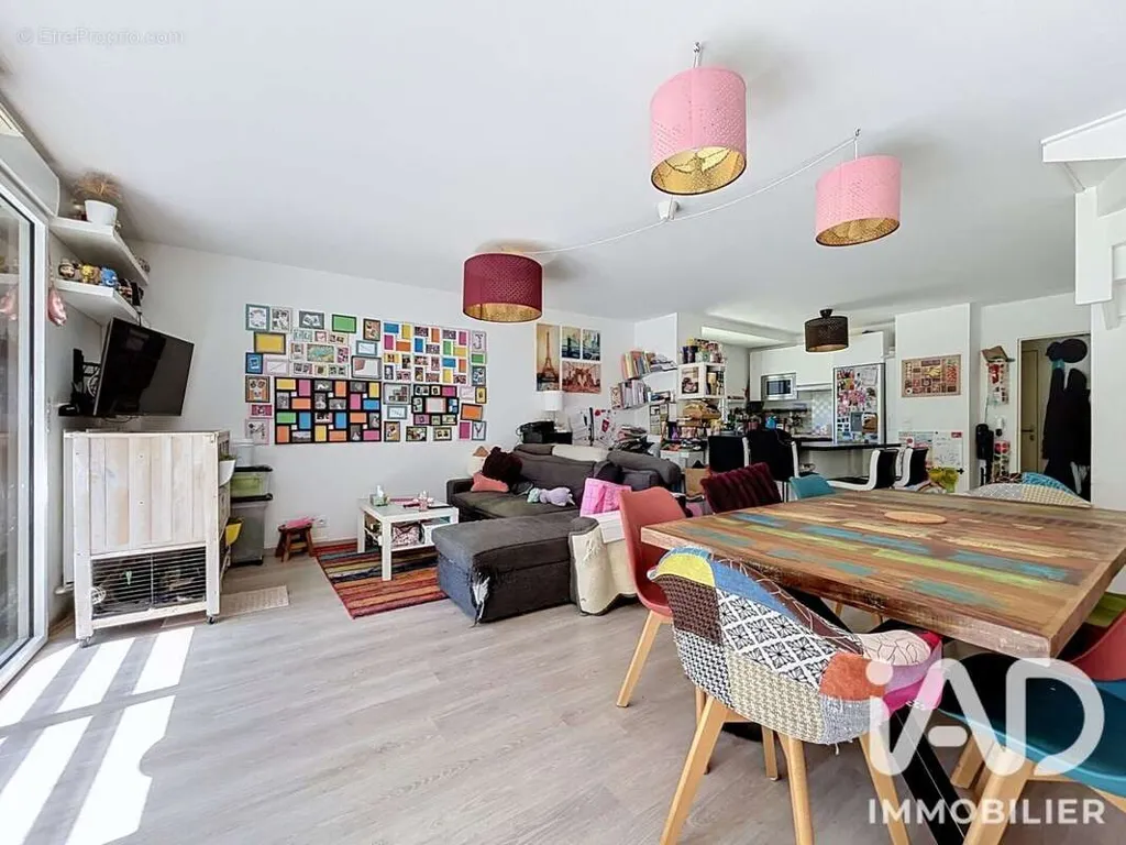 Soggiorno - Duplex with Terrace in Rennes Beauregard