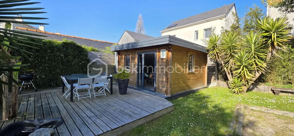 Terrasse - Maison Contemporaine avec Jacuzzi au Calme à La Baule