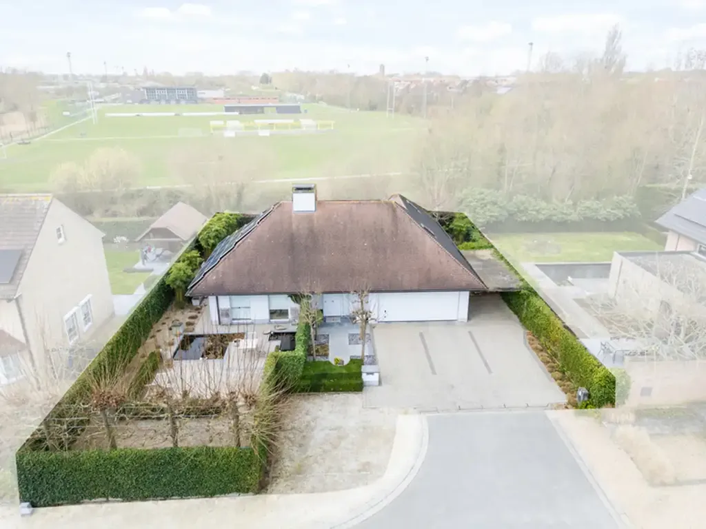 Vue aérienne - Maison 3 pièces à Roeselare